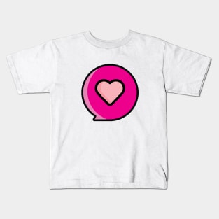 Love chat Kids T-Shirt